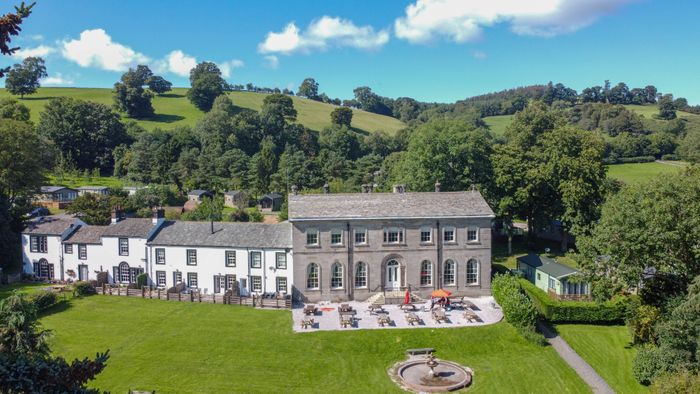 Waterfoot Park in the Ullswater Valley