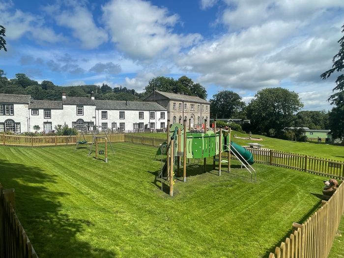 Waterfoot Park in the Ullswater Valley