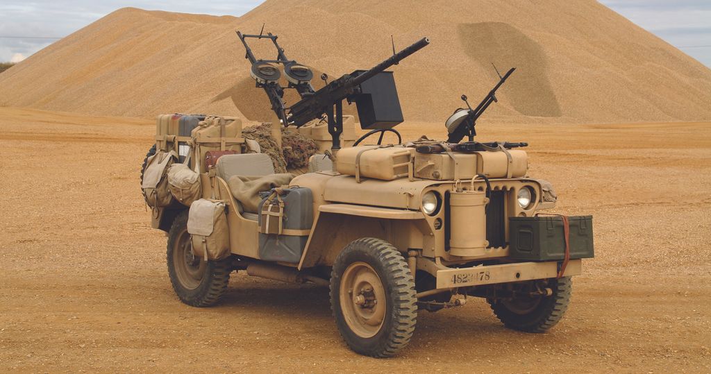 SAS Jeep. Military vehicle. See the biggest collection at the Classic Motor Show