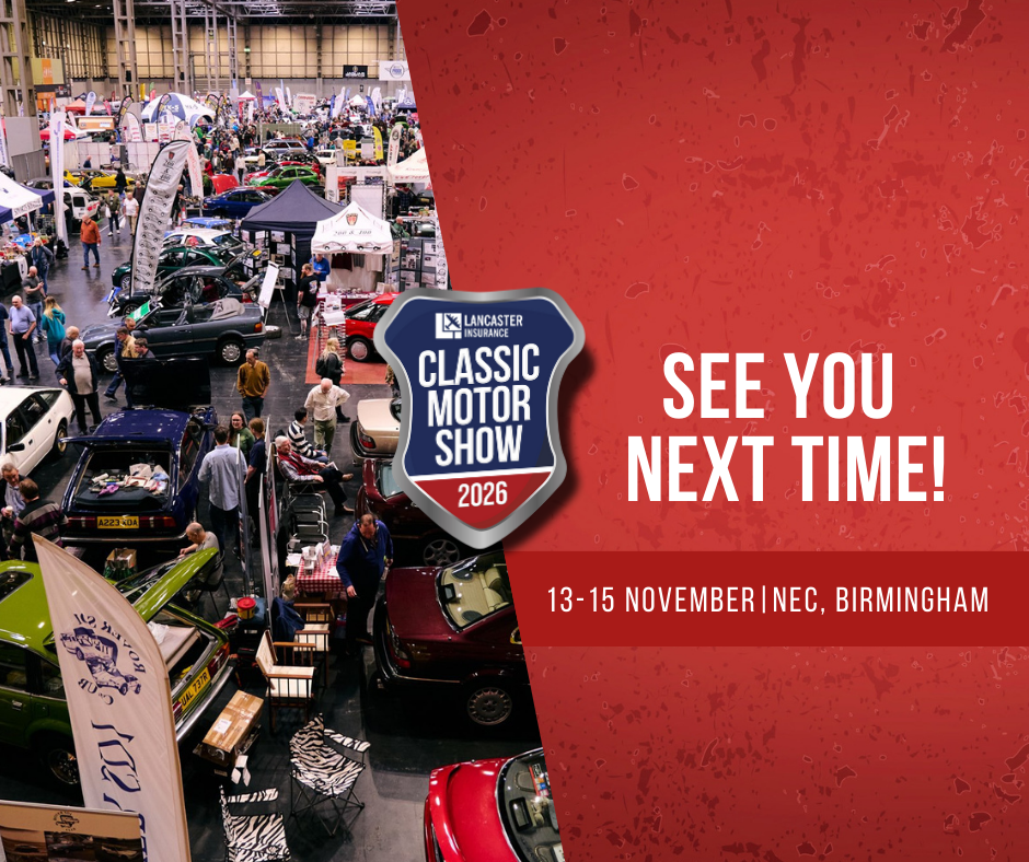 Classic Motor Show Banner