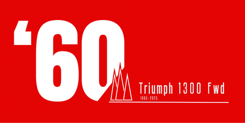 Celebrate The triumph 1300Fwd's 60th Anniversary