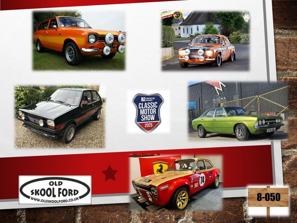 A Sneak preview of the cars from OldSkoolFord in 2025