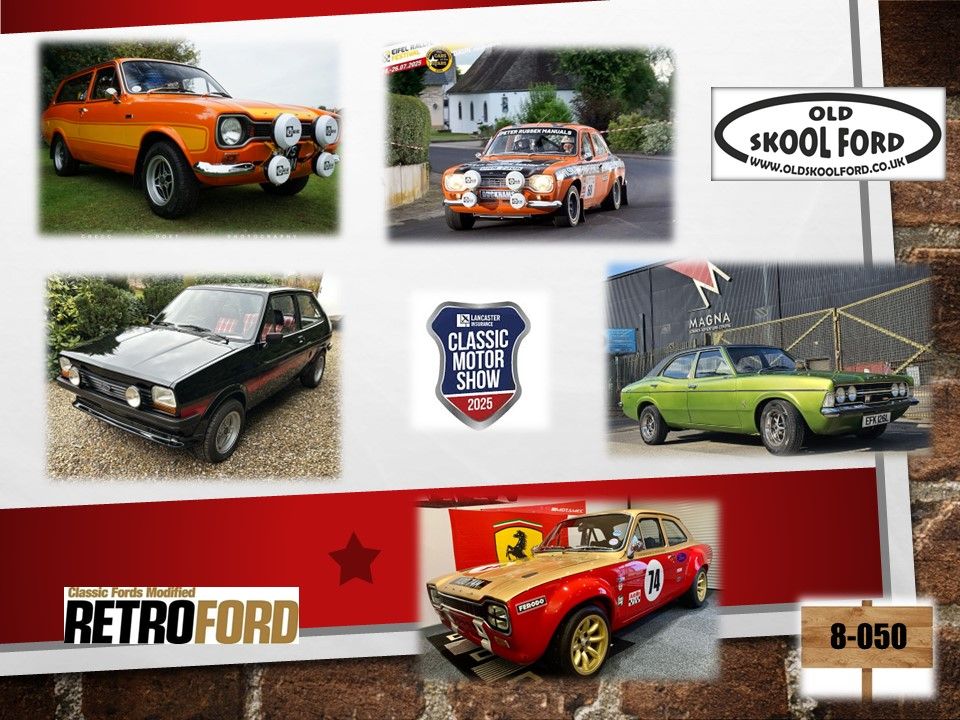 Retroford Magazine gives a Sneak preview of the cars from OldSkoolFord in 2025