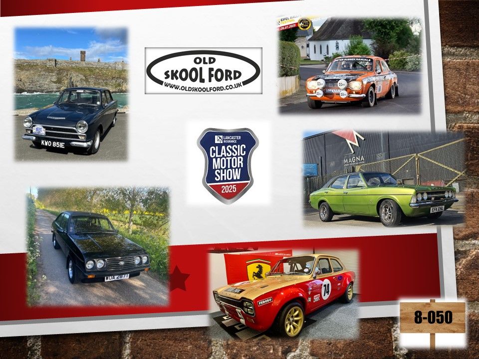 OldSkoolFord announces its final line up for NEC 2025.