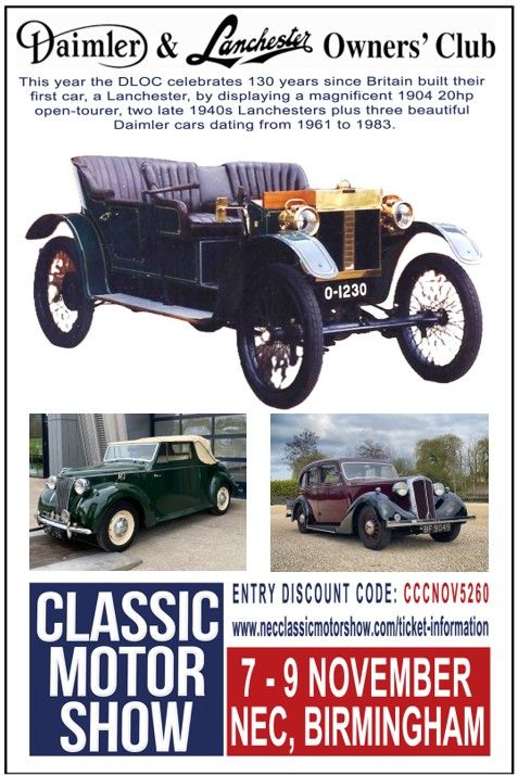DLOC Celebrates 130 Years since 1st UK-built car