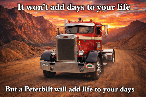 Peterbuilt having its debut @The Nec 