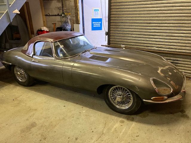 Restoration project Jaguar XK and E Type sales