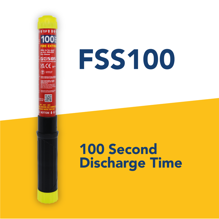 100 second fire safety stick