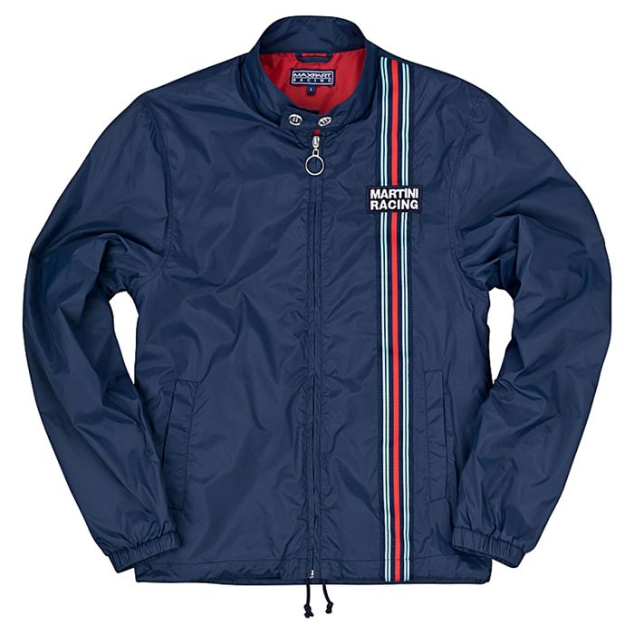 Martini Racing Windbreaker Jacket Dark Blue