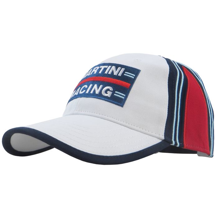 Martini Racing Team 1970's and 1980's Baseball Cap White
