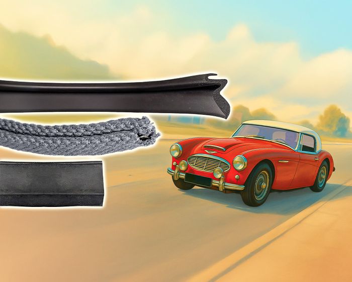 Austin Healey OE Hardtop Perimeter Seal Kits – Precision Fit & Weather Protection
