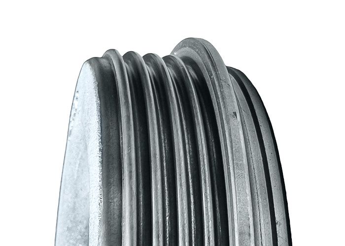 Austin Healey Rear Brake Drums | Ribbed OE-Style Cooling Design
