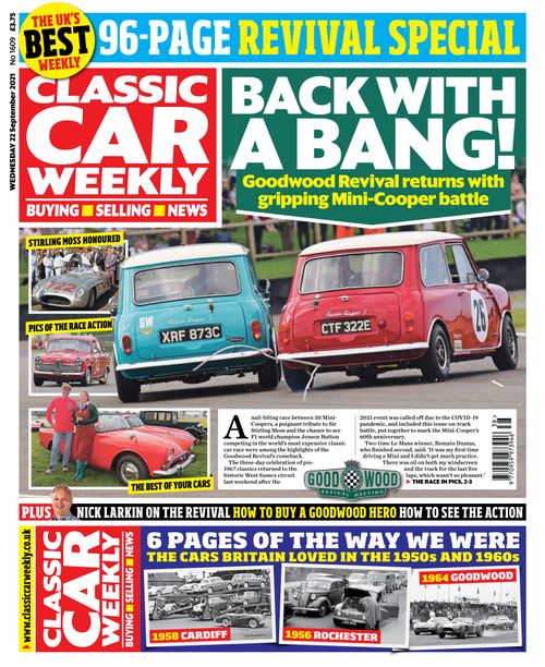 Classic Car Weekly subscription