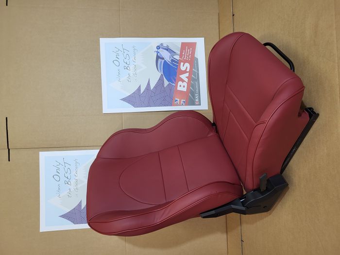 the new improved B.A.S. everyday use comfy race seat  with reclining back