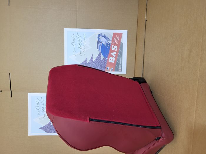 the new improved B.A.S. everyday use comfy race seat  with reclining back