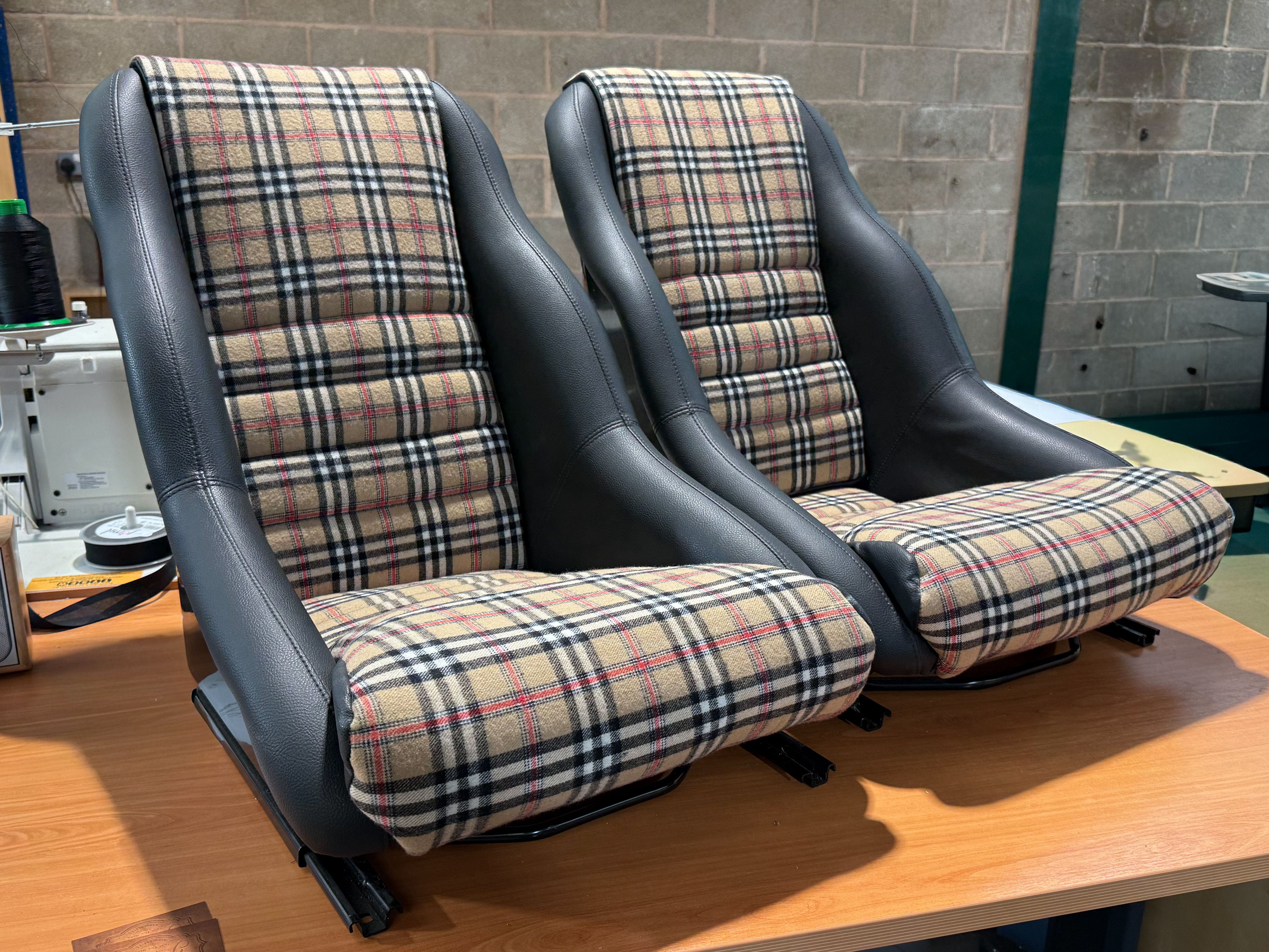 Porsche Seats - Re-trimmed