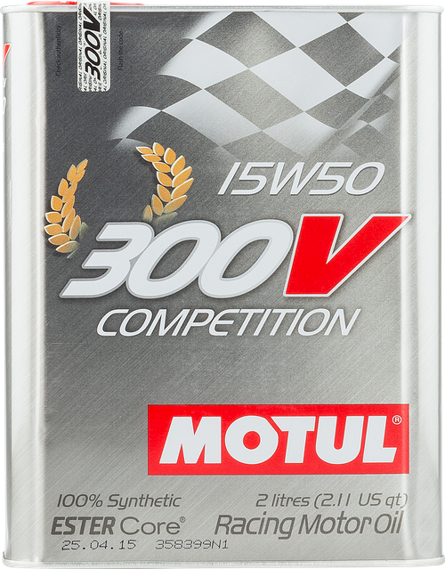 300V COMPETITION 15W-50
