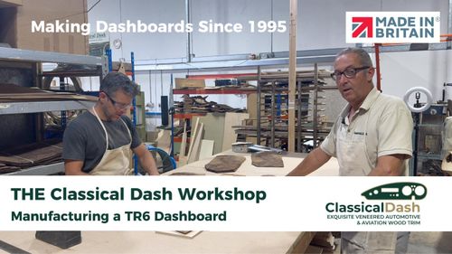 CLASSICAL DASH | Manufacturing a Triumph TR6 Dashboard