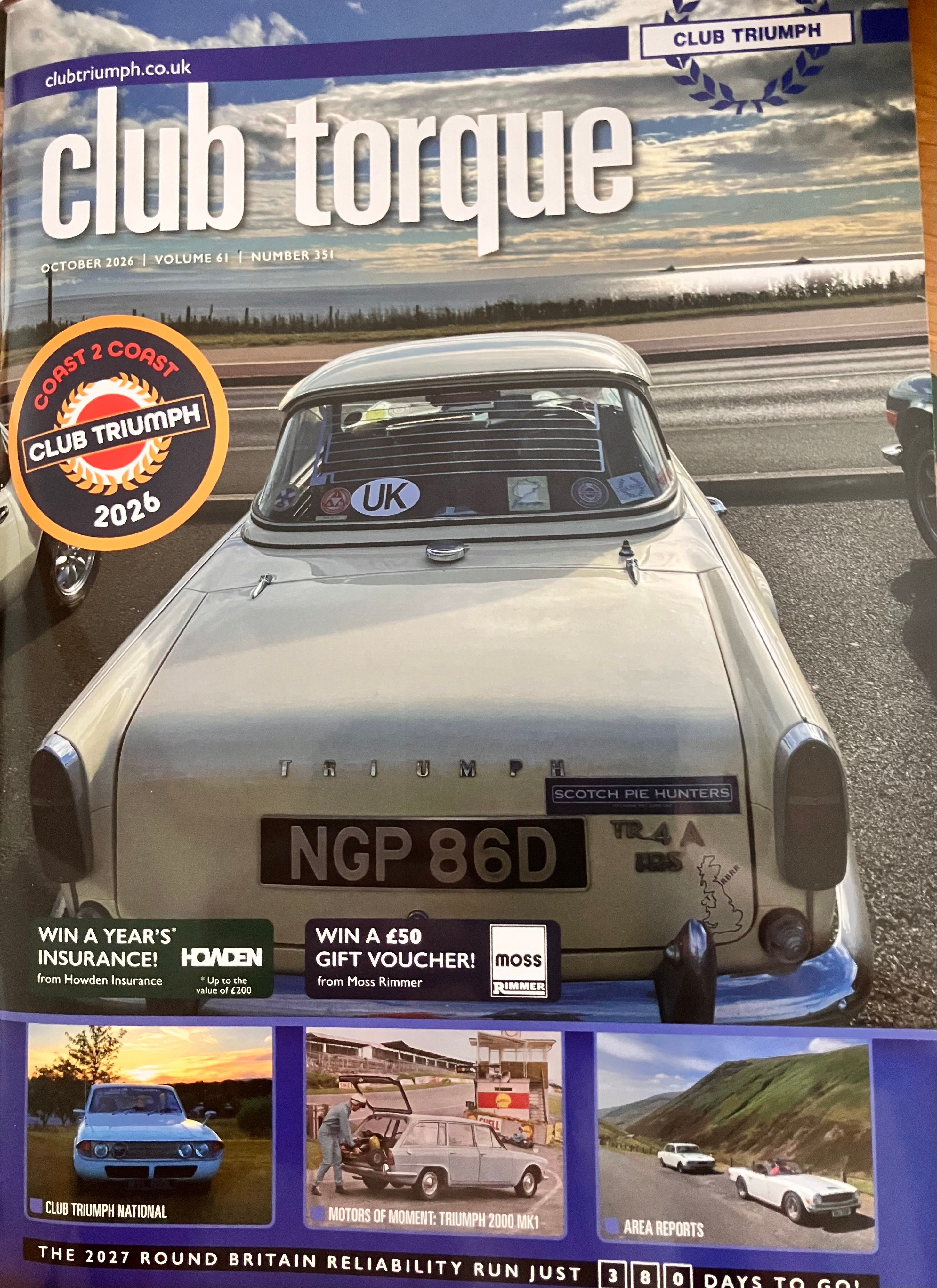Cover image - Club Triumph