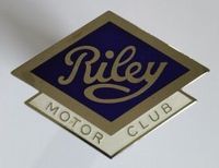 Company name - Riley Motor Club