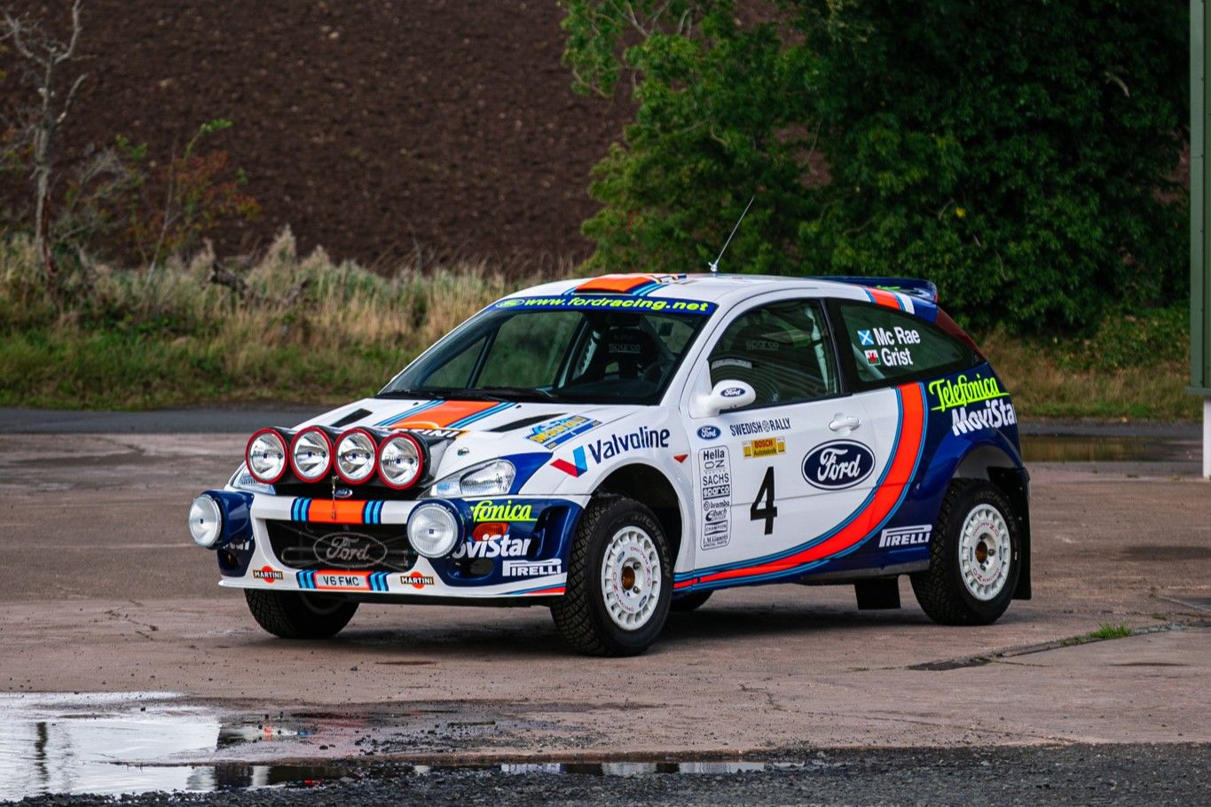 2000 Ford Focus Mk1 WRC - ex-Sainz/Moya and McRae/Grist