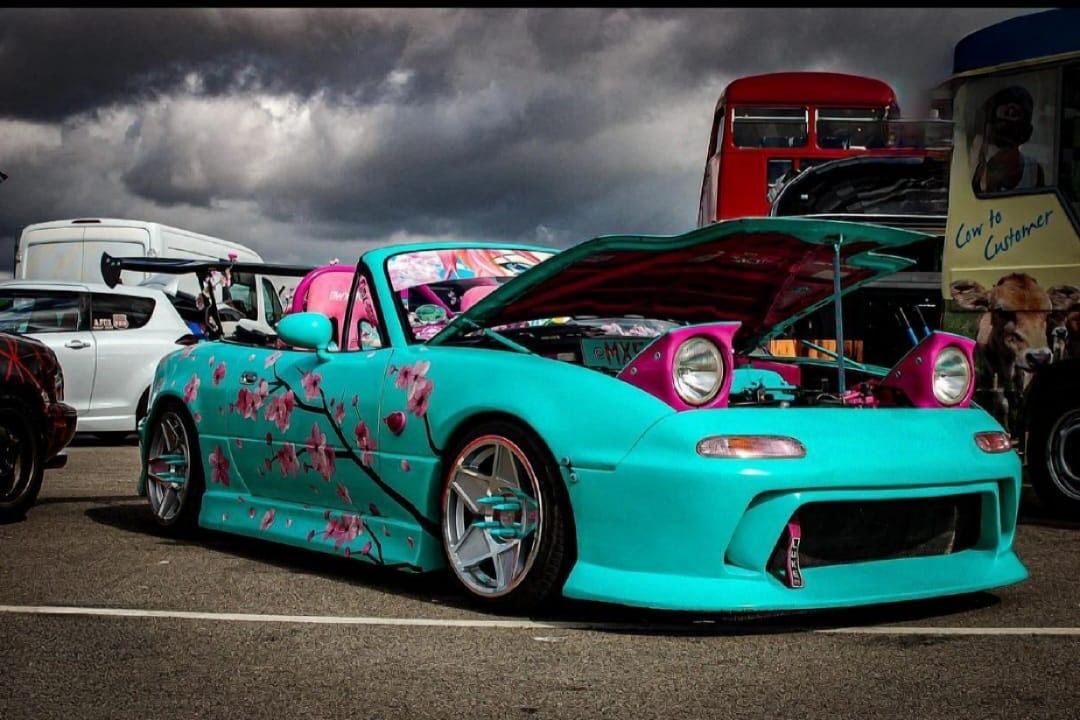 Stacey Clark, 1989 Mazda MX-5 NA (Japanese import)