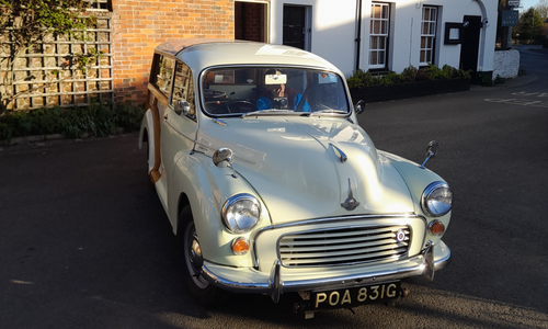 Why Ian & Jackie’s 1969 Morris Minor Traveller (POA 831G) is the Ultimate Everyday Classic