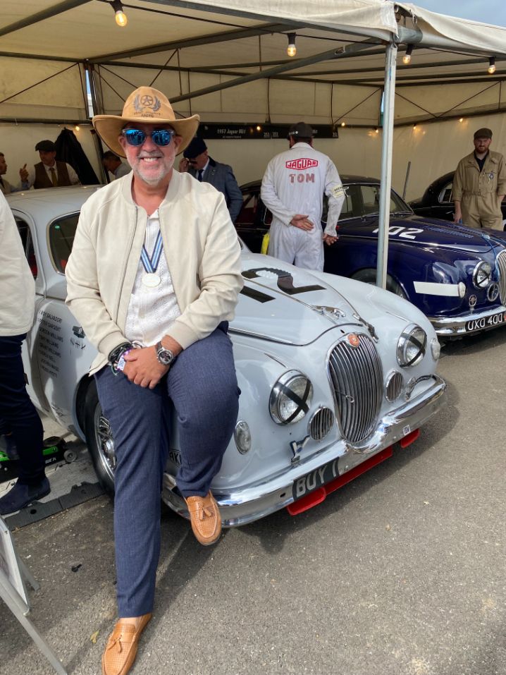 Classic Jaguar Mark I racing saloon car BUY 1 vintage motorsports event