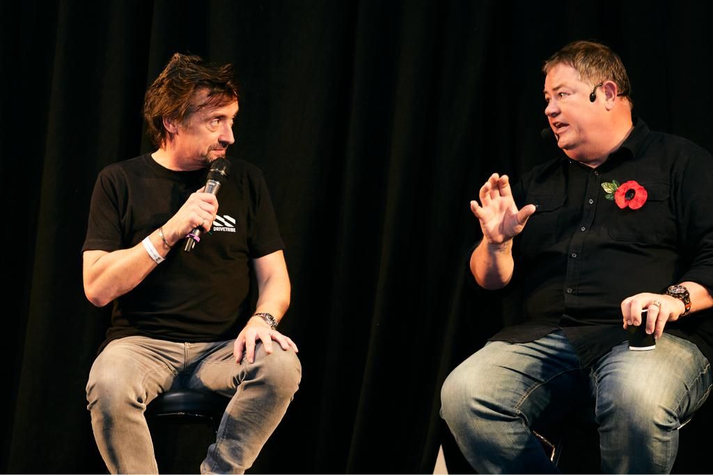 Meet the Experts Stage, Richard Hammond and Mike Brewer