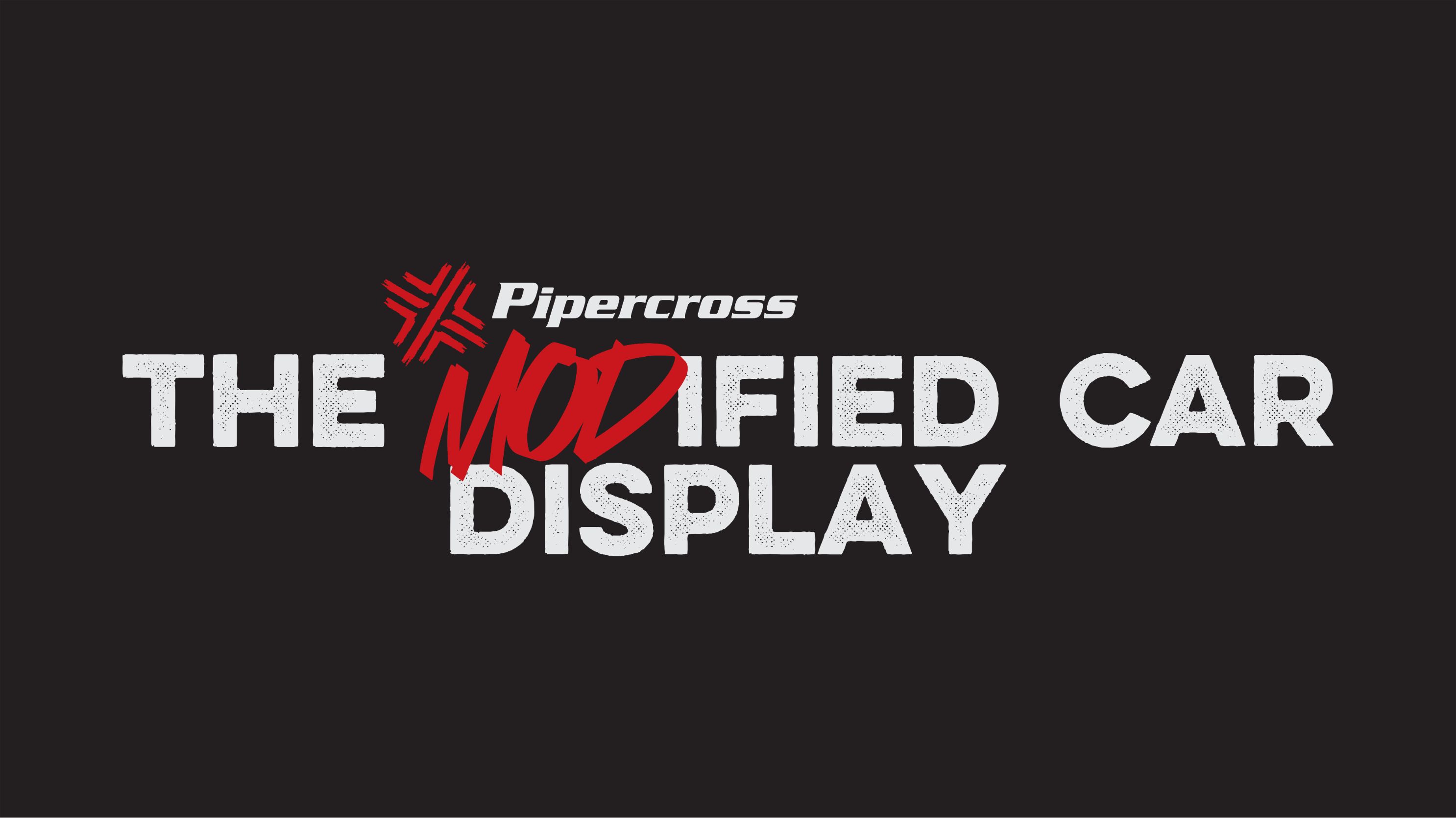 The pipercross Modified Car Display Logo