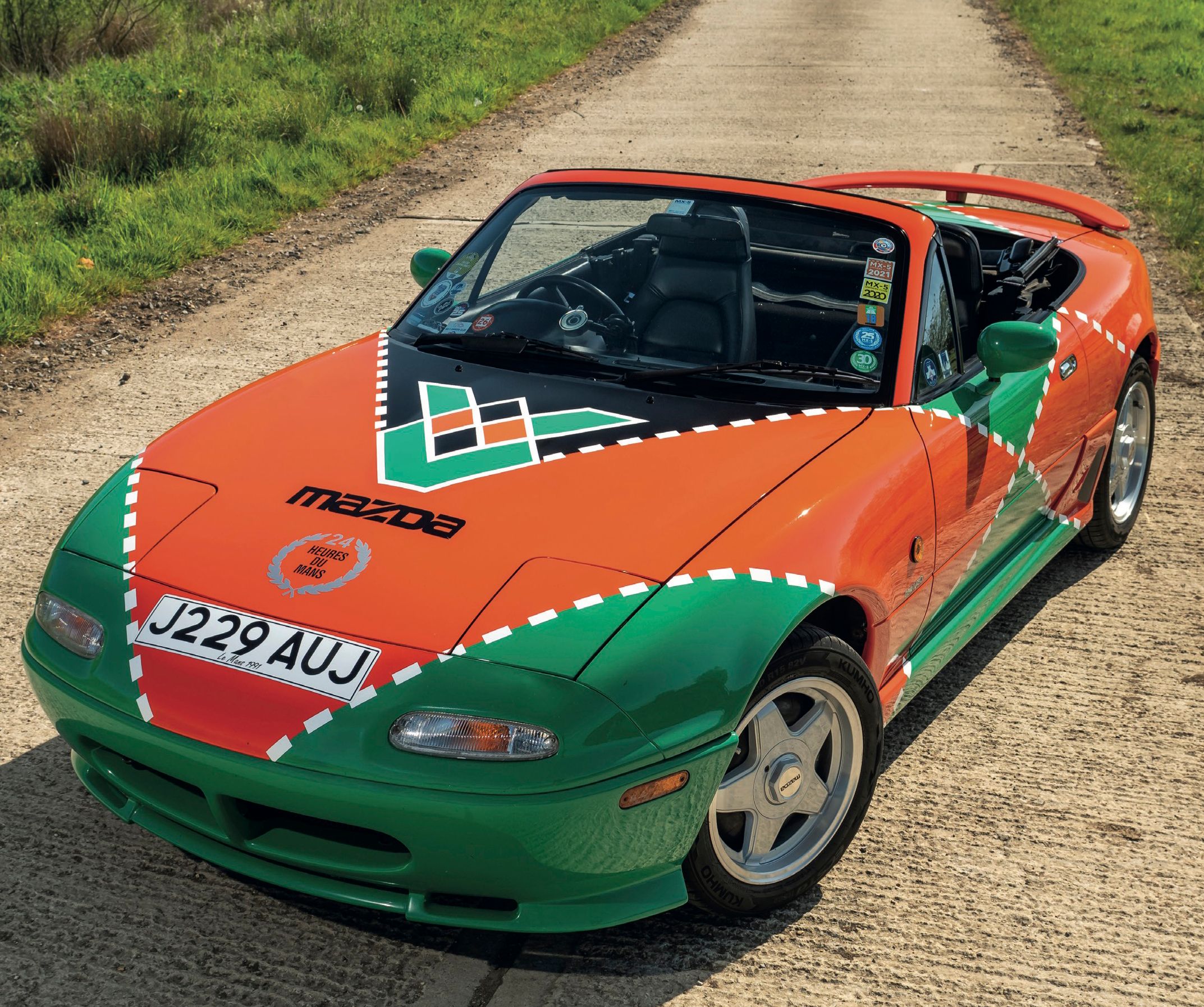 A 1991 Mazda MX-5 Le Mans Edition
