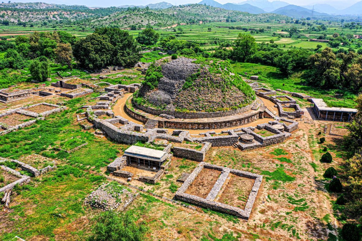 Dharmarajika Stupa Taxila Punjab