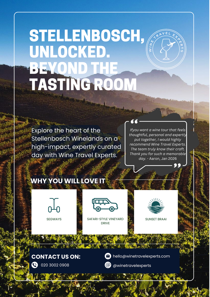 Stellenbosch Uncorked - Premium Wine Tasting Experience