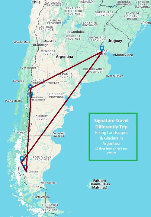 SIGNATURE TRIP - Hiking Landscapes & Glaciers in Argentina