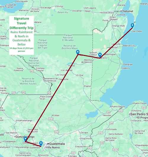 SIGNATURE TRIP - Ruins, Rainforests & Reefs of Guatemala & Belize