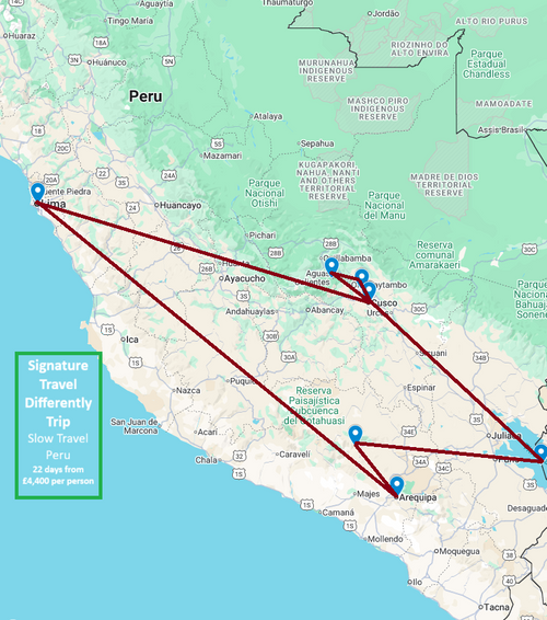 SIGNATURE TRIP - Slow Travel Peru