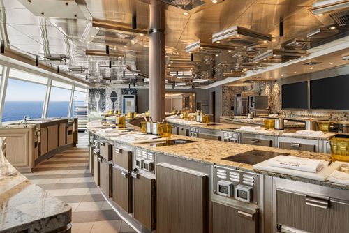 The first-ever hands-on cooking school at sea - celebrating 15 years of The Culinary Center !