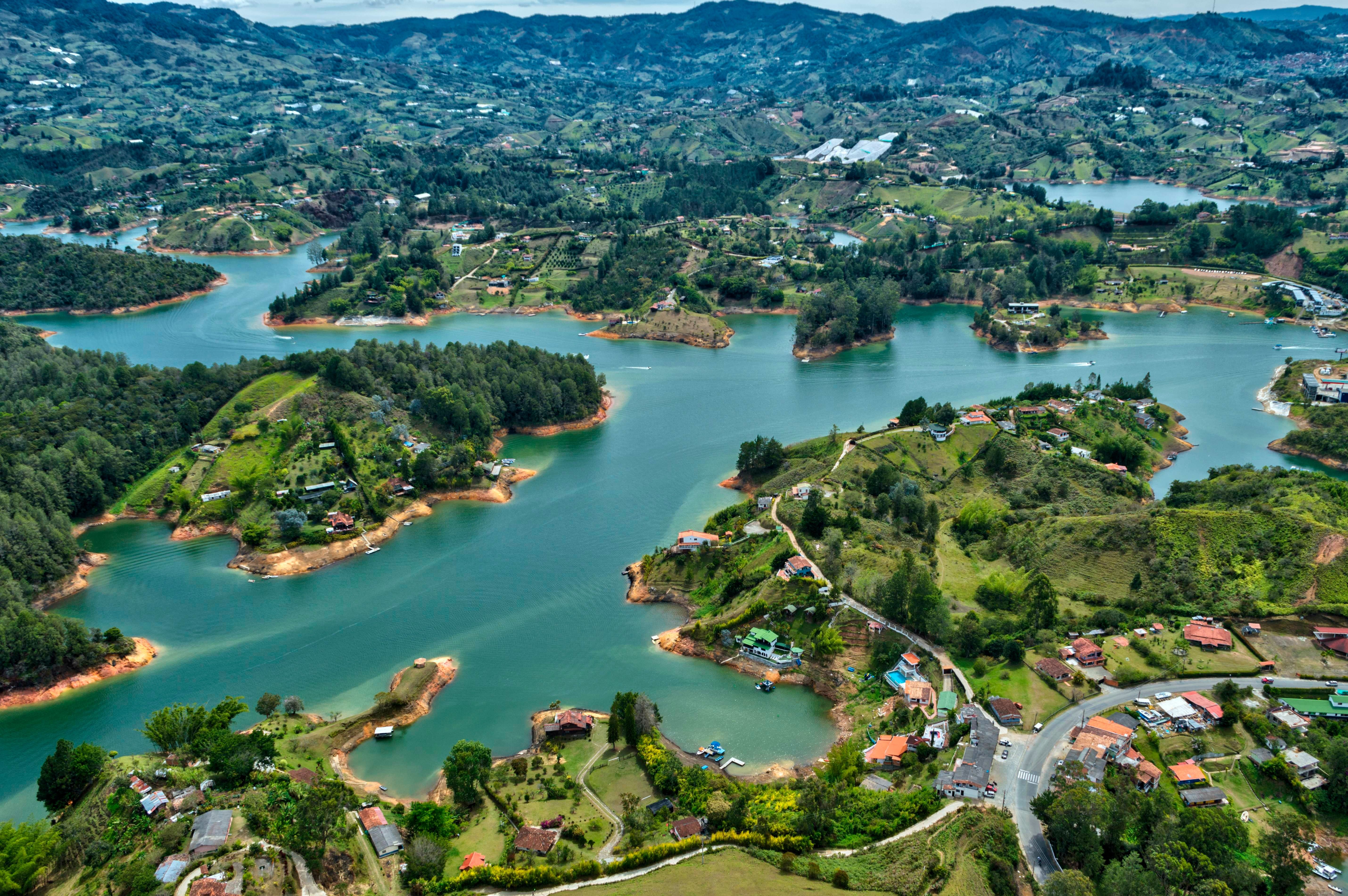 Guatape lake, Medellin