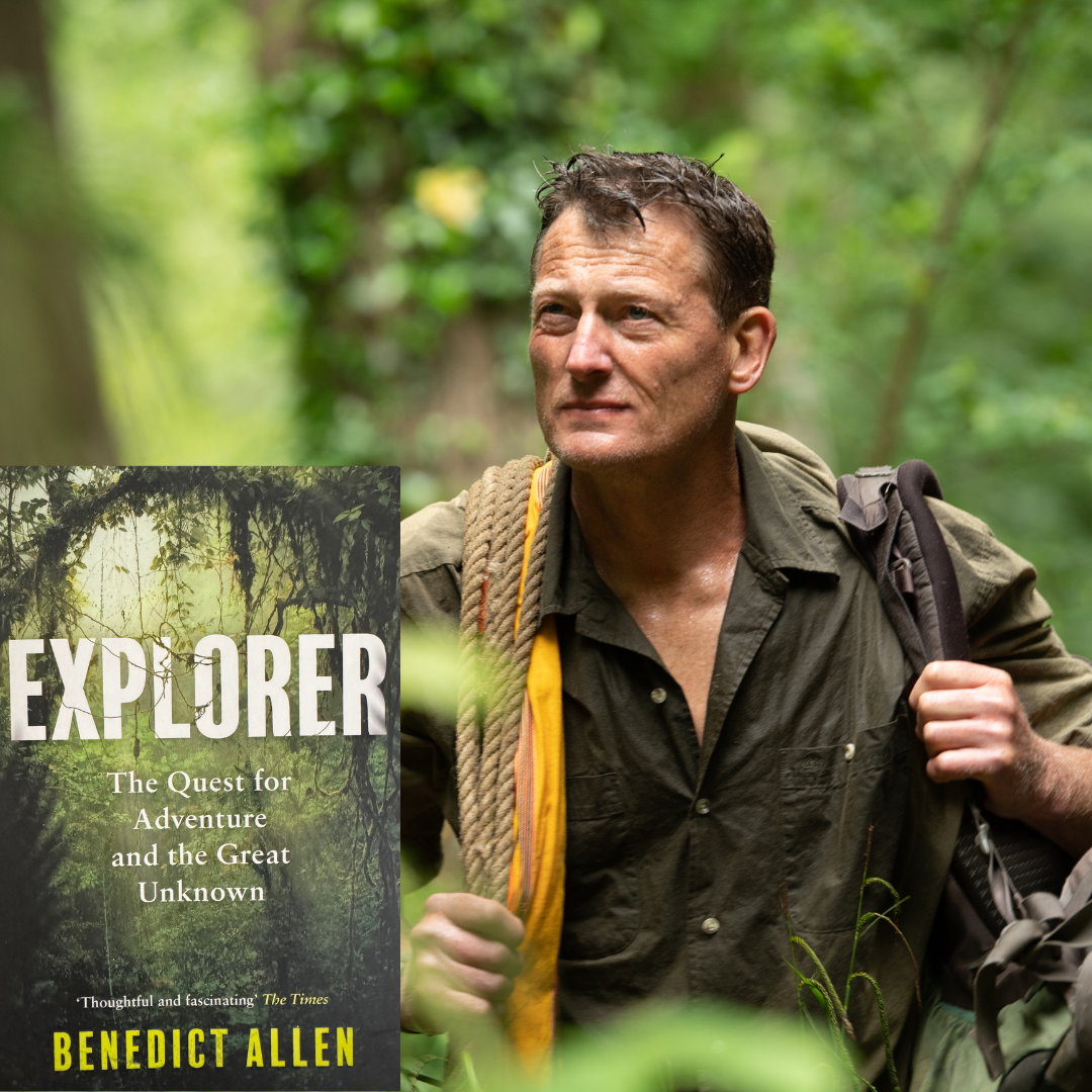 Jeremy Bowen with cover