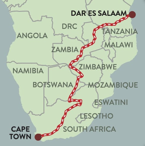 Dar es Salaam: 15 Nights - Cape Town to Dar es Salaam