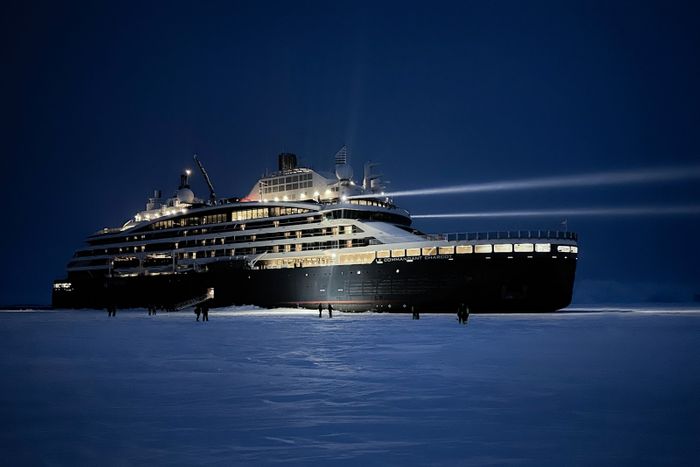 The North Pole onboard Le Commandant Charcot