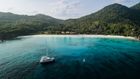 The Seychelles, under sail aboard the Spirit of Ponant