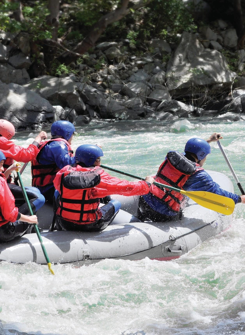 rafting