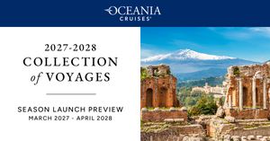 2027-2028 COLLECTION OF VOYAGES – NOW OPEN FOR BOOKINGS!