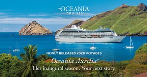 OCEANIA AURELIA – AROUND THE WORLD CRUISES & NEW SEGMENTS ON SALE!
