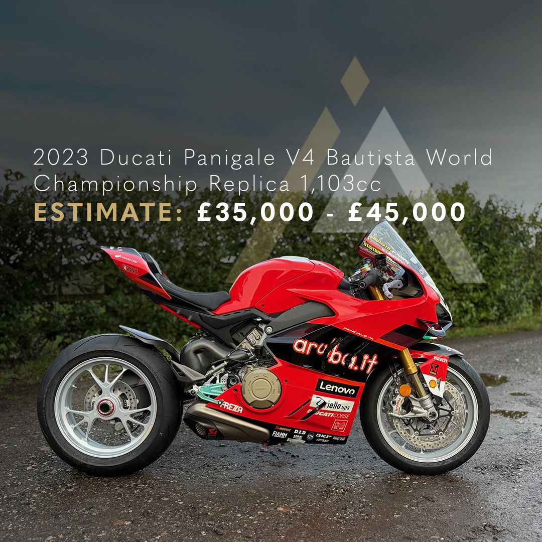 2023 Ducati Panigale V4 Bautista World Championship Replica 1,103cc