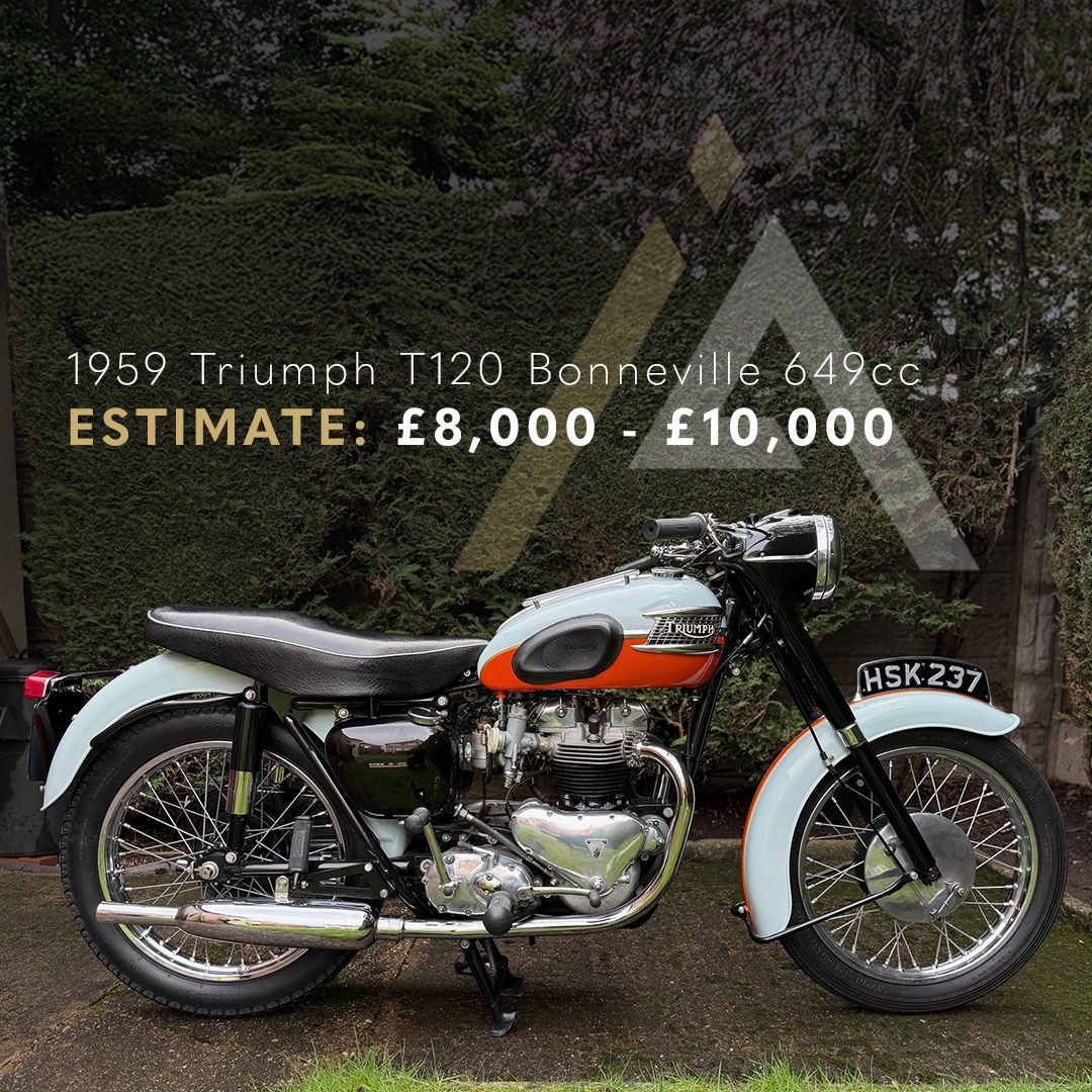 1959 Triumph T120 Bonneville 649cc