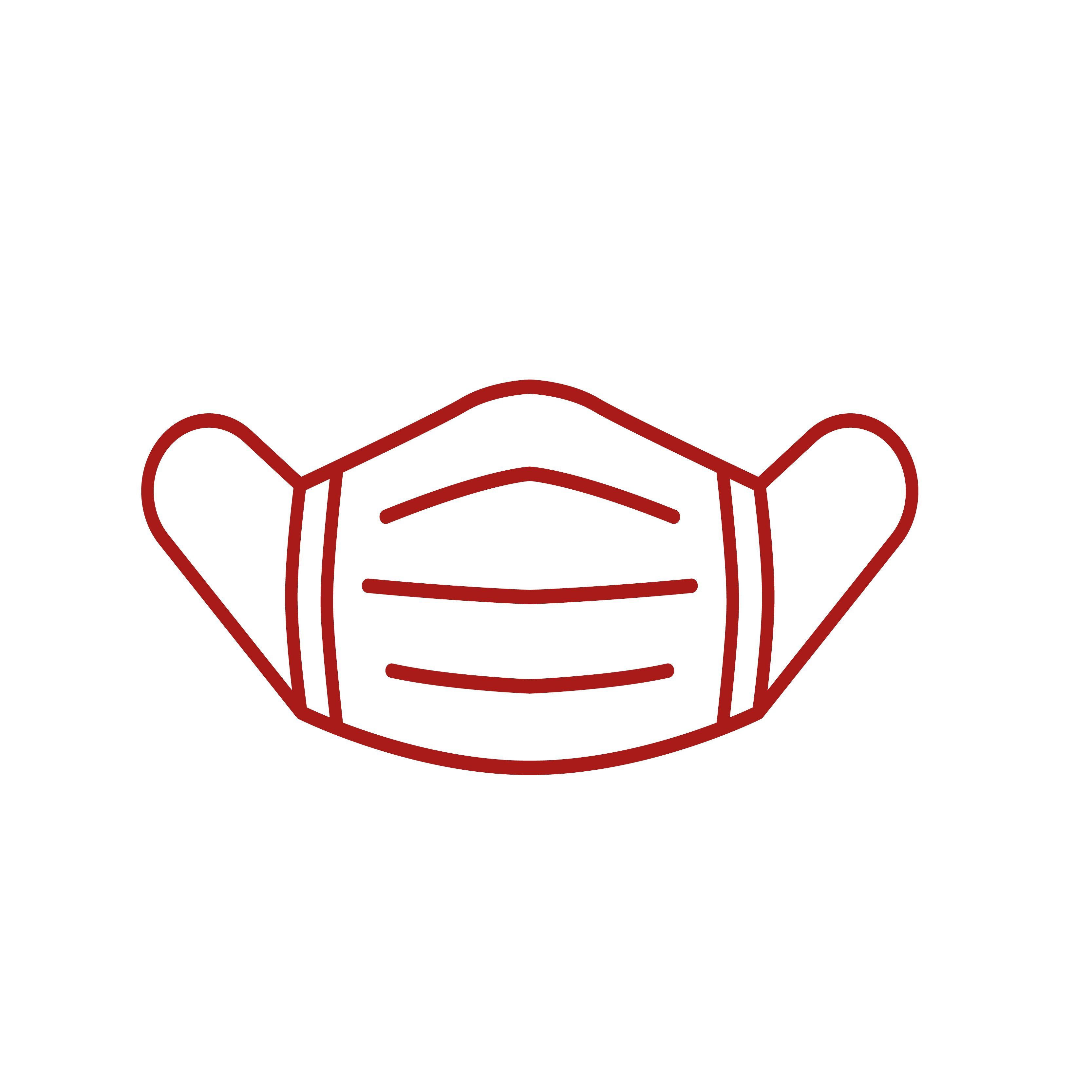 Mask friendly event icon