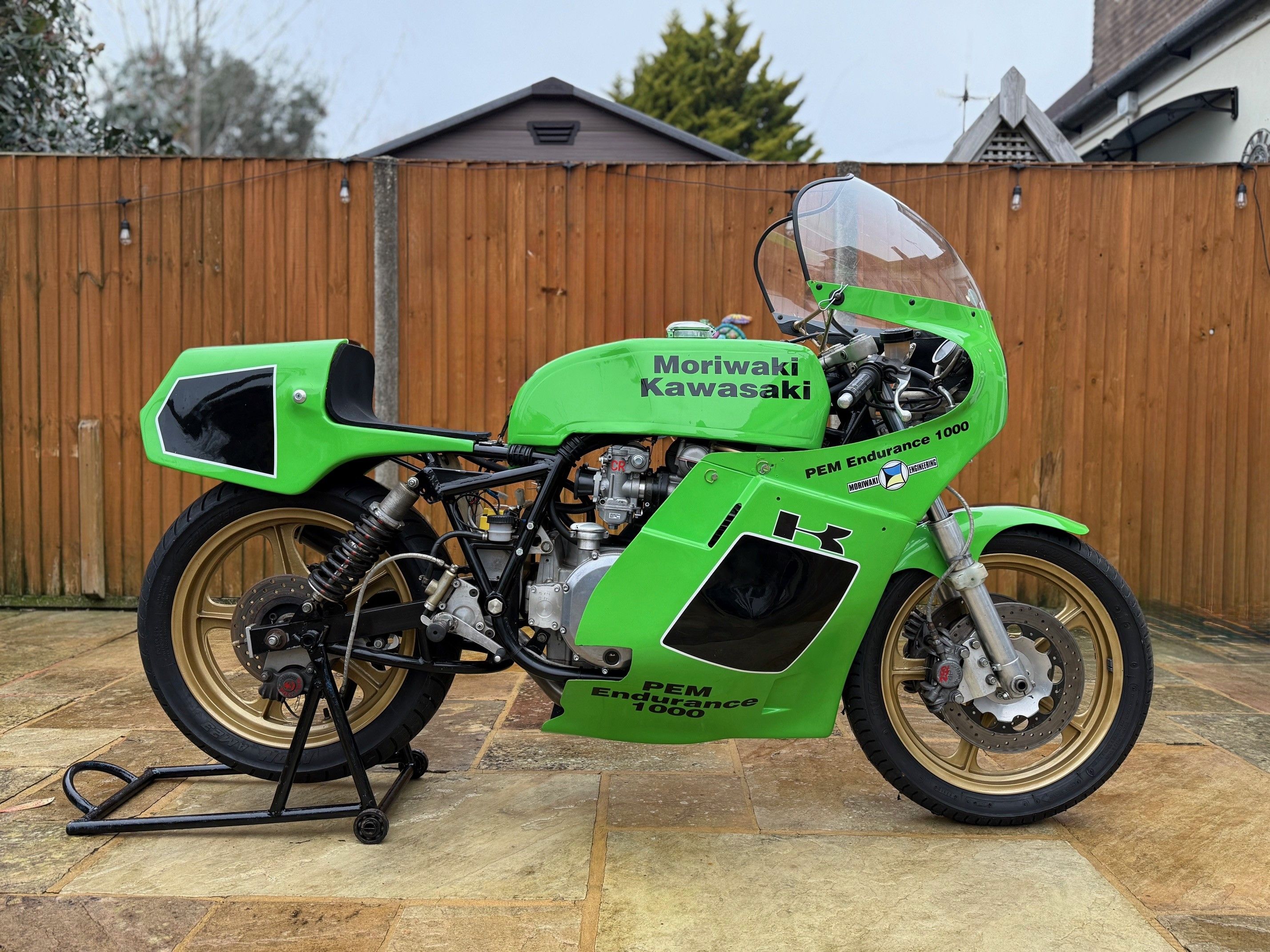 1977 PEM Moriwaki Kawasaki Race Bike 998cc