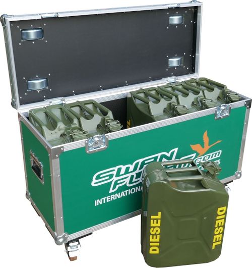 20 Litre Jerry Can Flightcase Holds 6